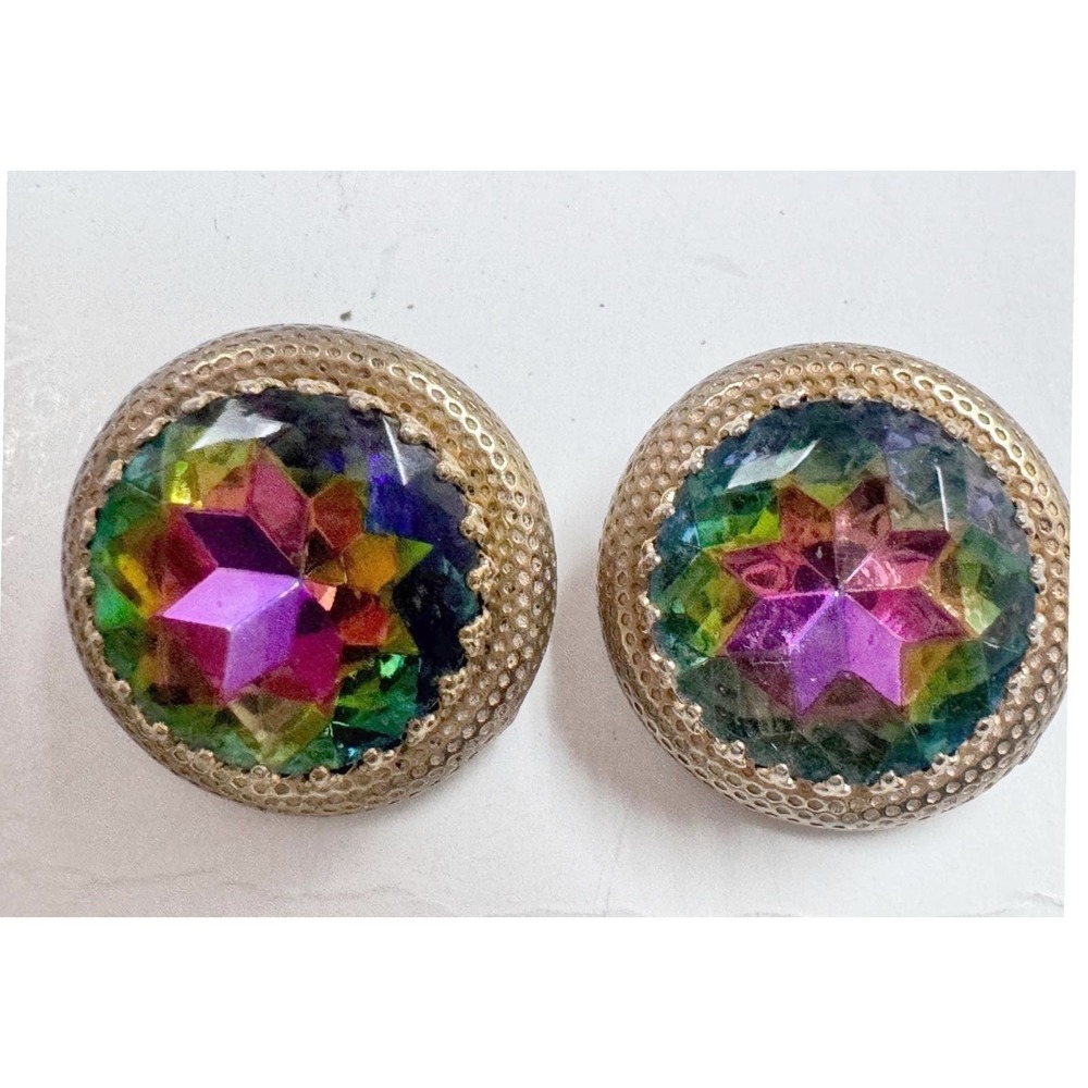 Schiaparelli Watermelon clip on earring's GUC collector's piece‎